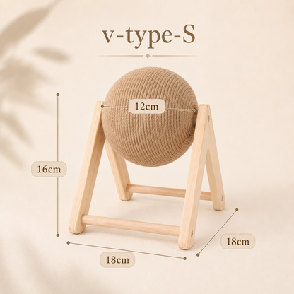 Bola rascador de Sisal para gatos  - Hecha a mano